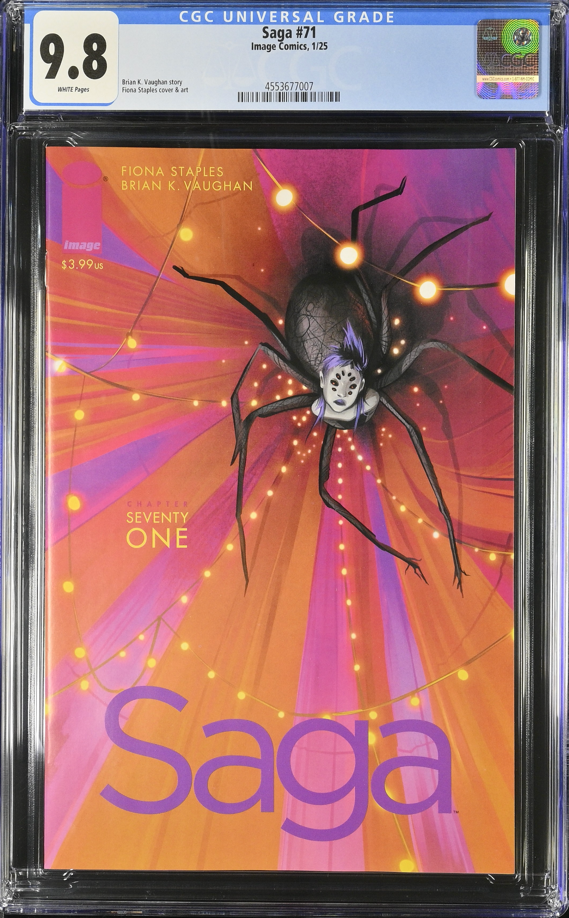 Saga #71 CGC 9.8