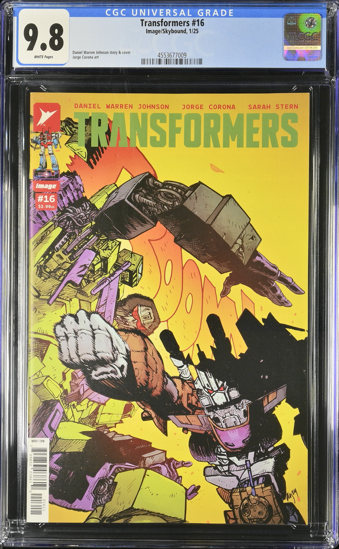 Transformers #16 CGC 9.8