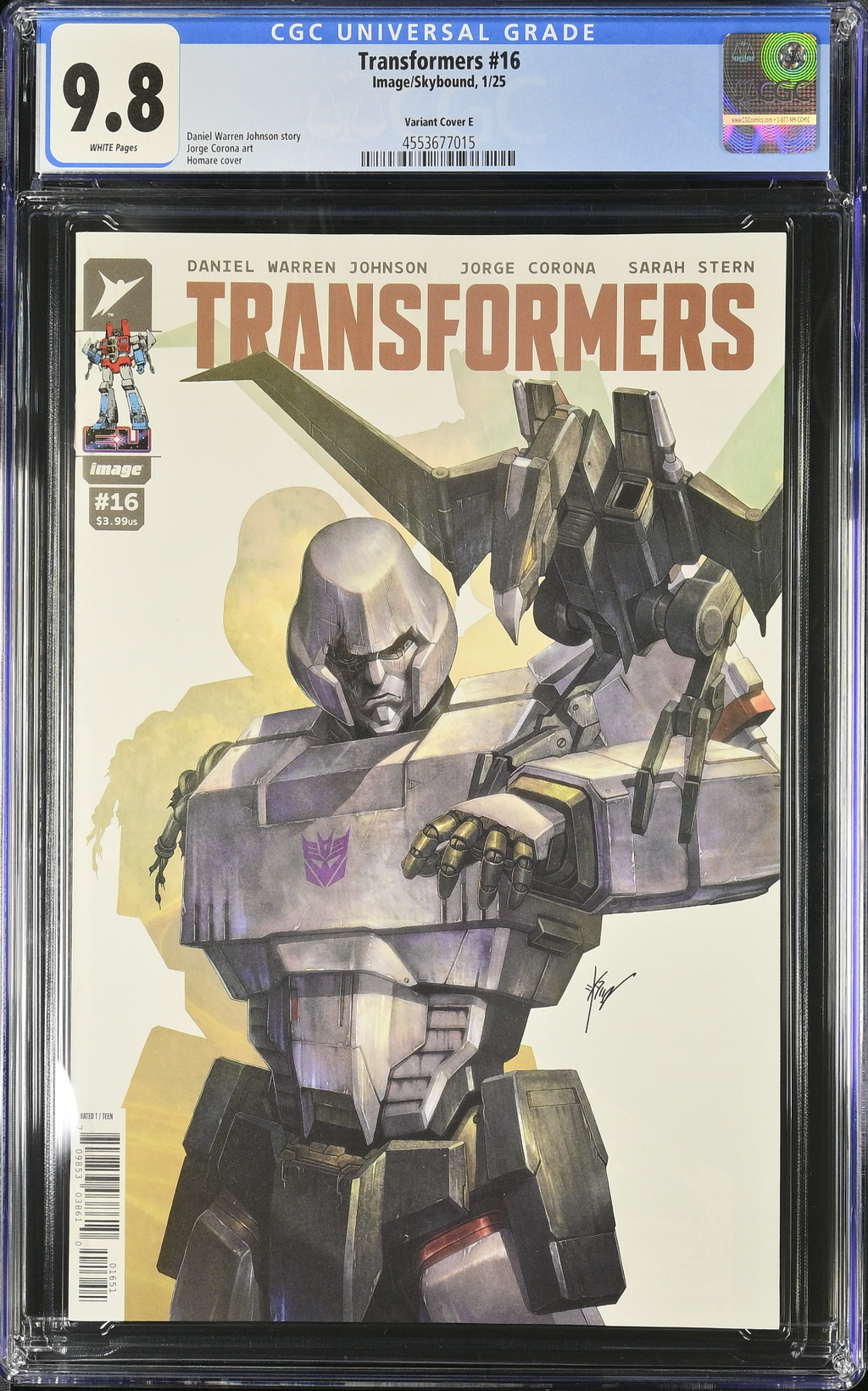 Transformers #16 Cover E 1:50 Retailer Incentive (Homare Variant) - Comic Book