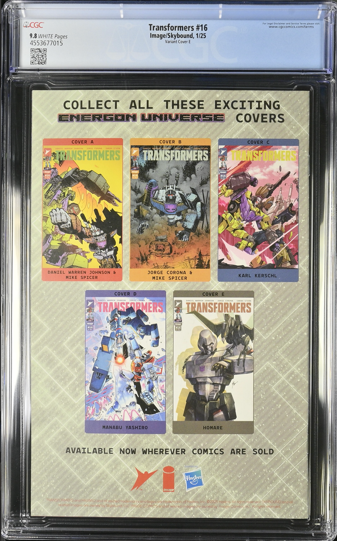 Transformers #16 Cover E 1:50 Retailer Incentive (Homare Variant) - Comic Book Transformers #16 Cover E 1:50 Retailer Incentive (Homare Variant) - Comic Book