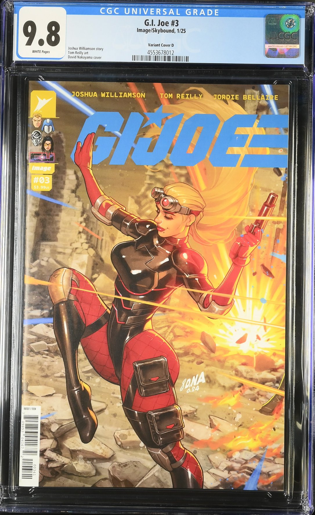 G.I. Joe #3 Nakayama 1:10 Connecting Retailer Incentive Variant CGC 9.8