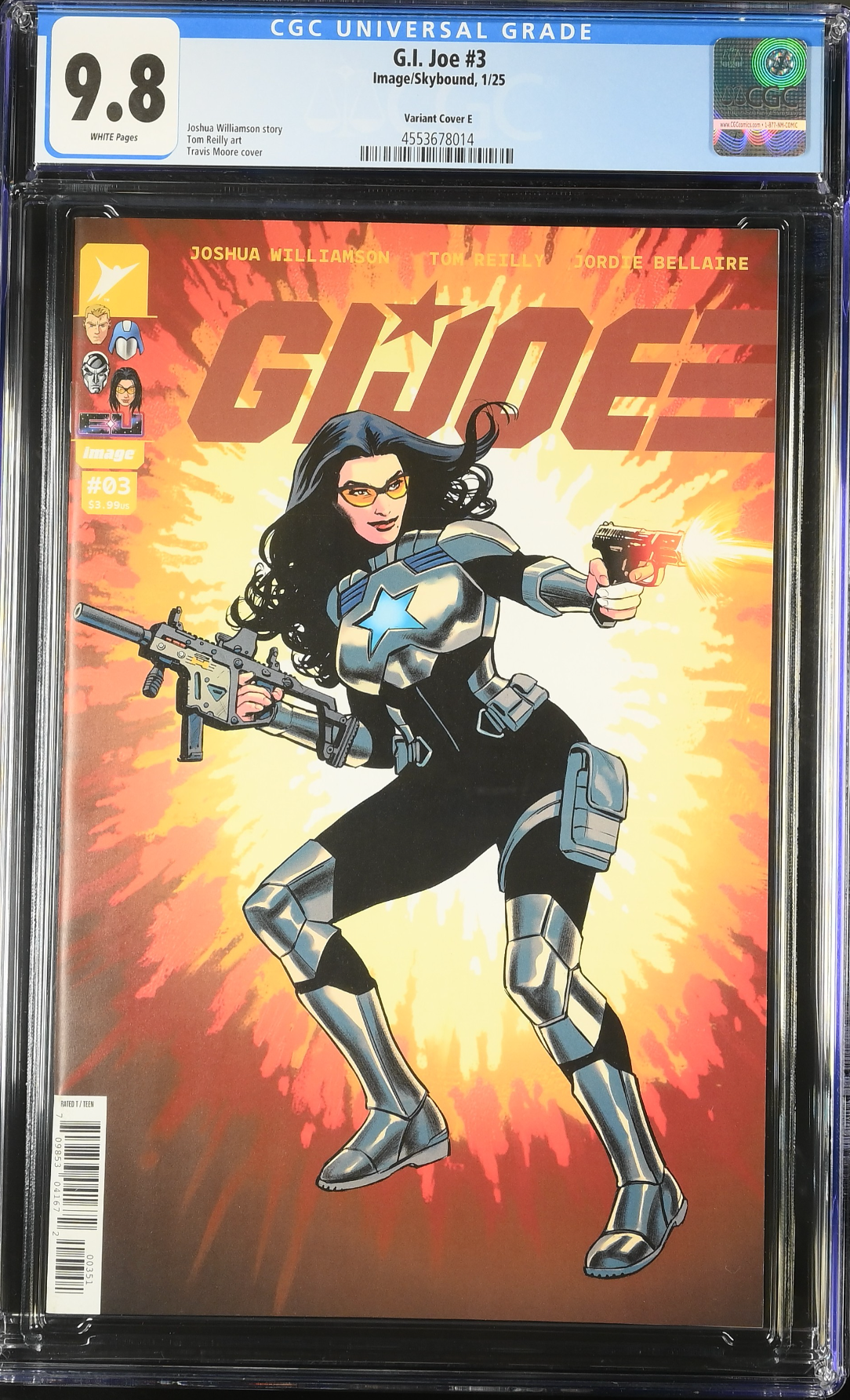 G.I. Joe #3 Moore 1:25 Retailer Incentive Variant CGC 9.8