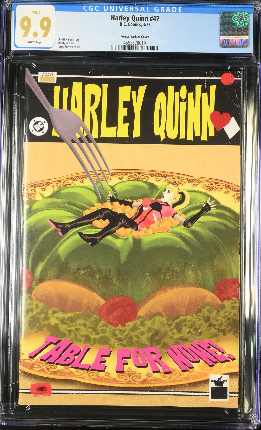 Harley Quinn #47 Fornes Variant CGC 9.9