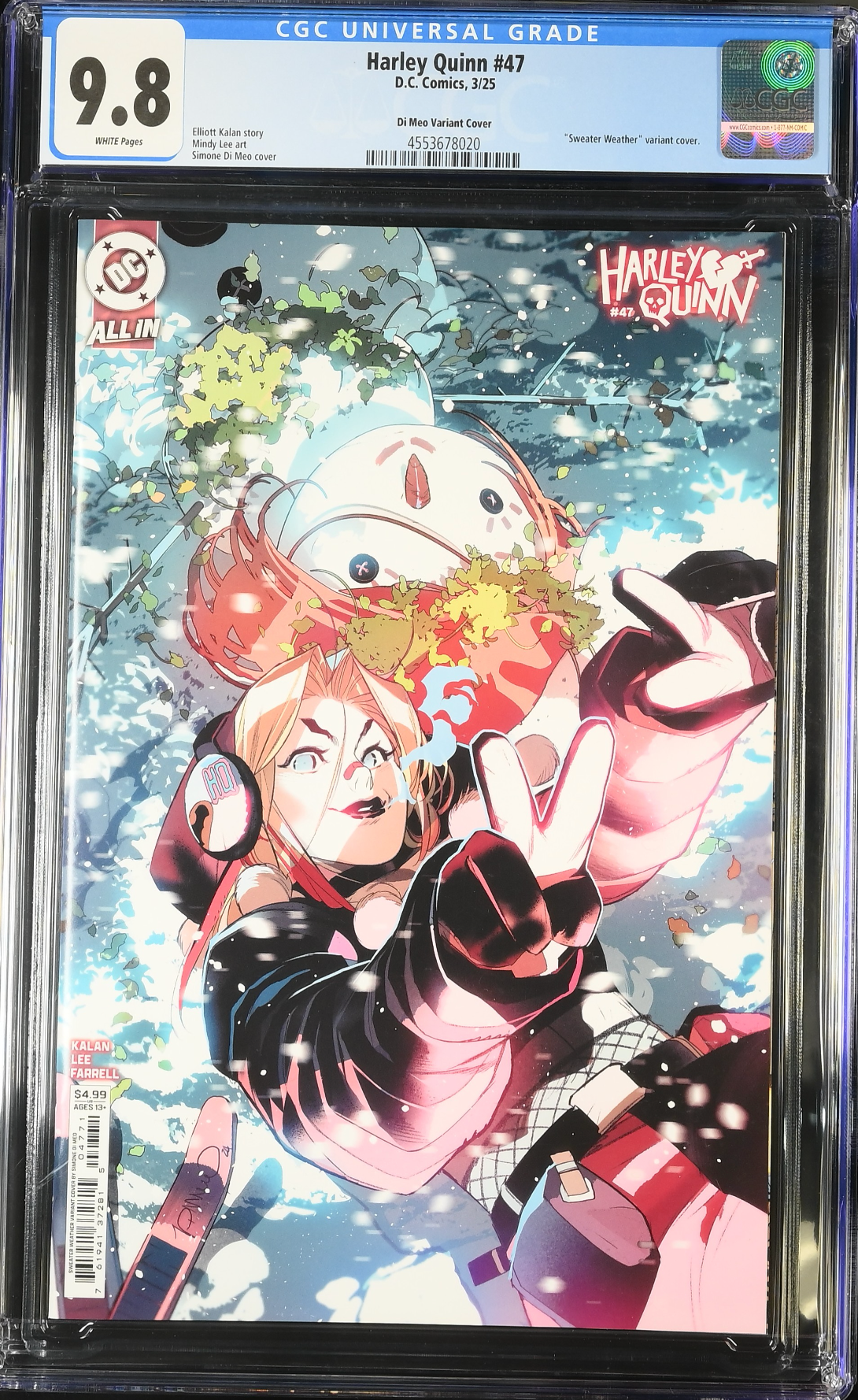Harley Quinn #47 Di Meo Variant CGC 9.8