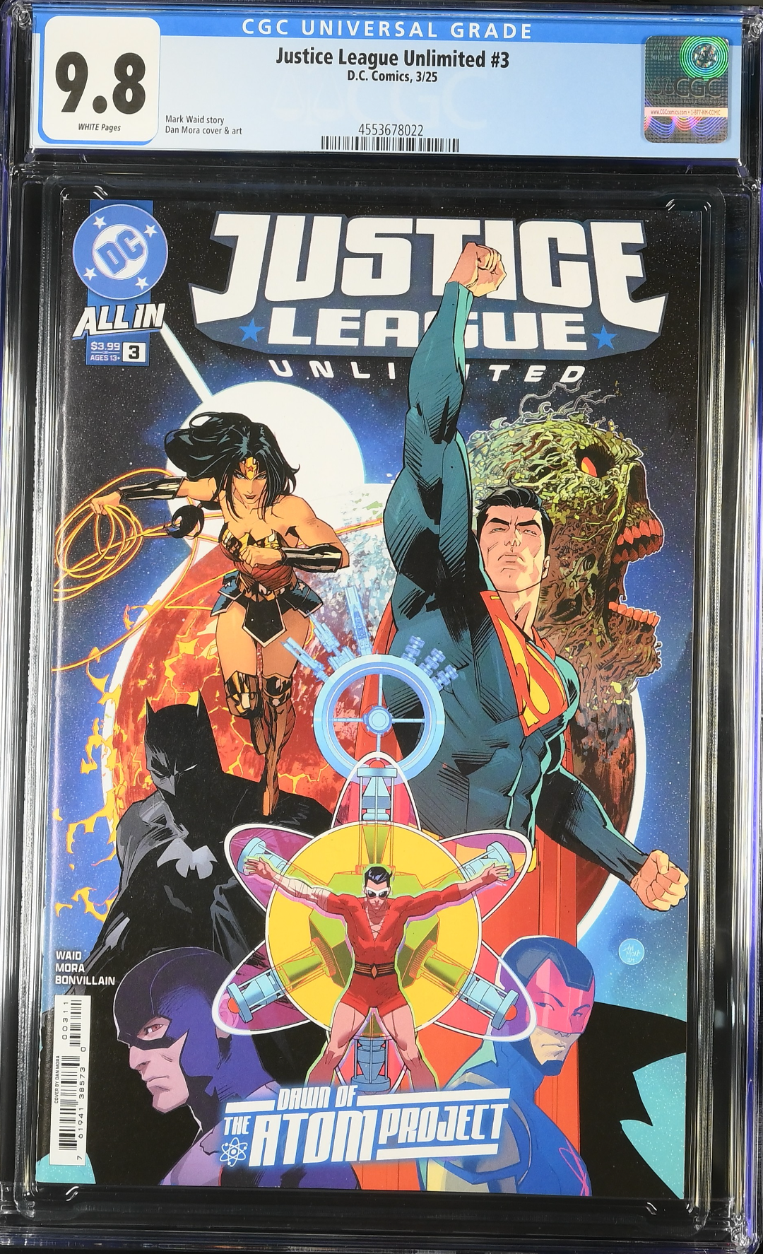 Justice League Unlimited #3 CGC 9.8