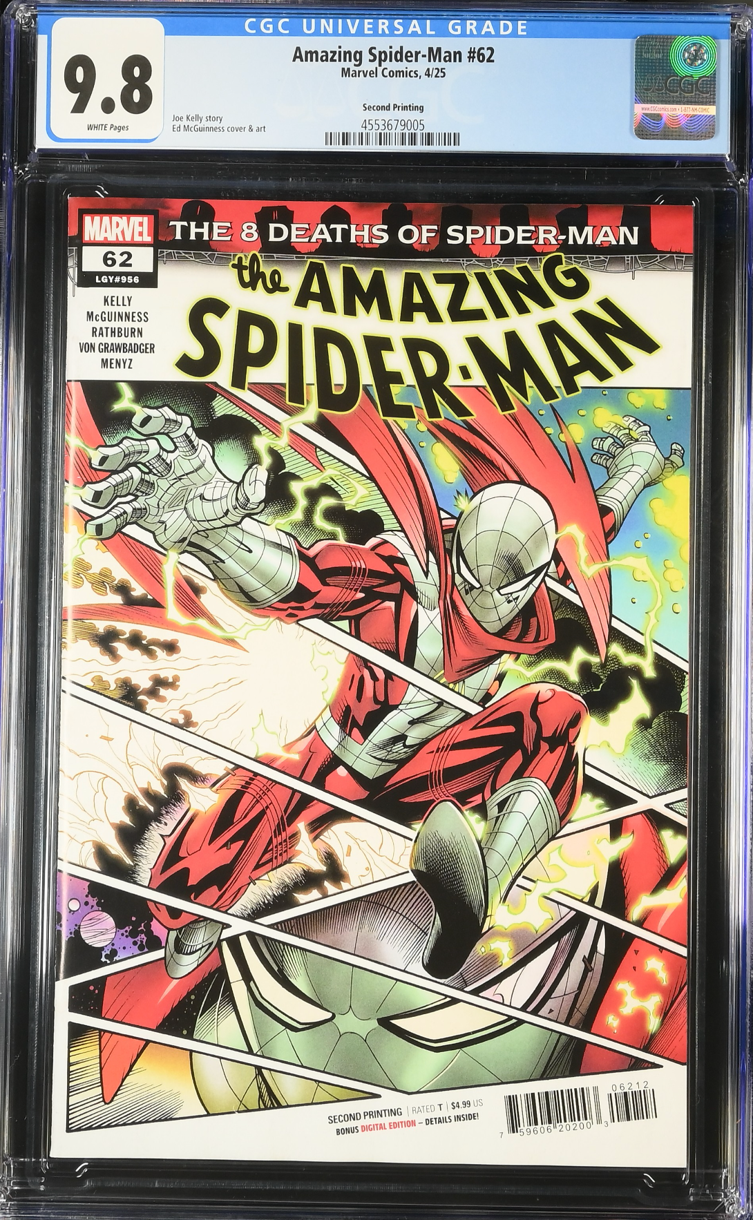 Amazing Spider-Man #62 Second Printing CGC 9.8