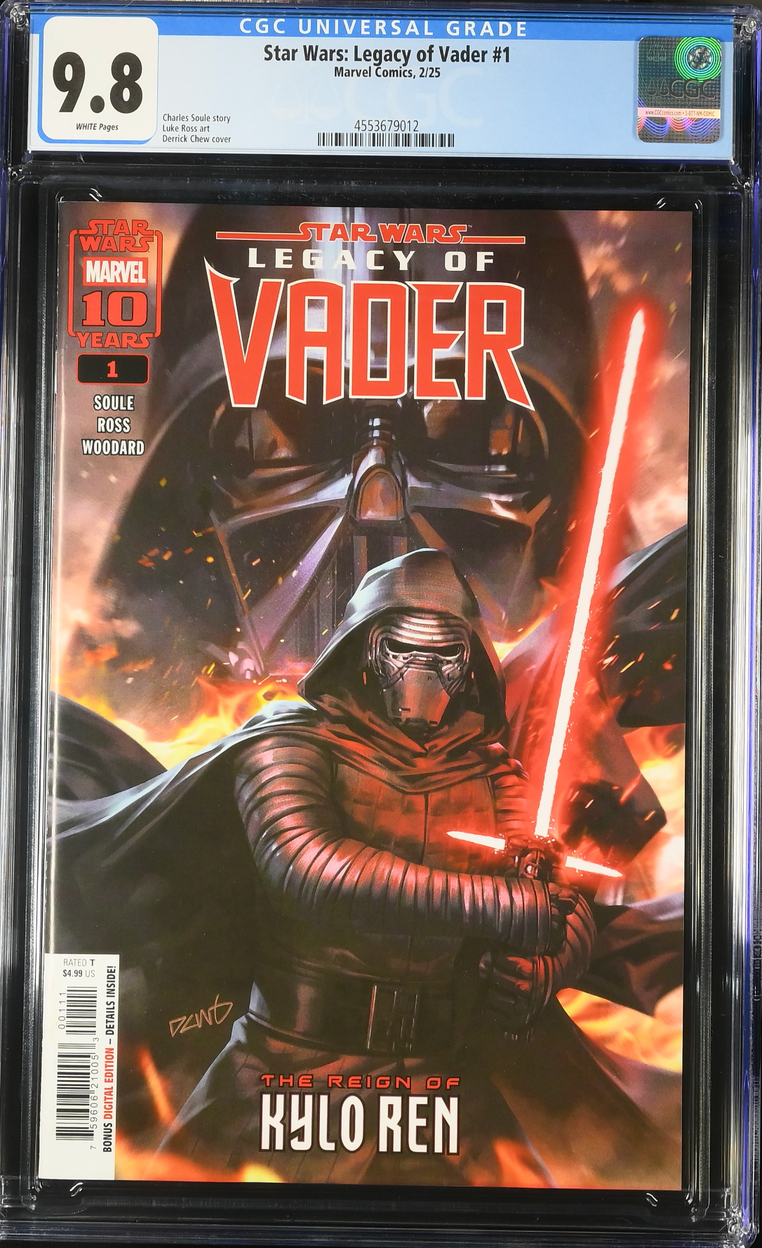 Star Wars: Legacy of Vader #1 CGC 9.8