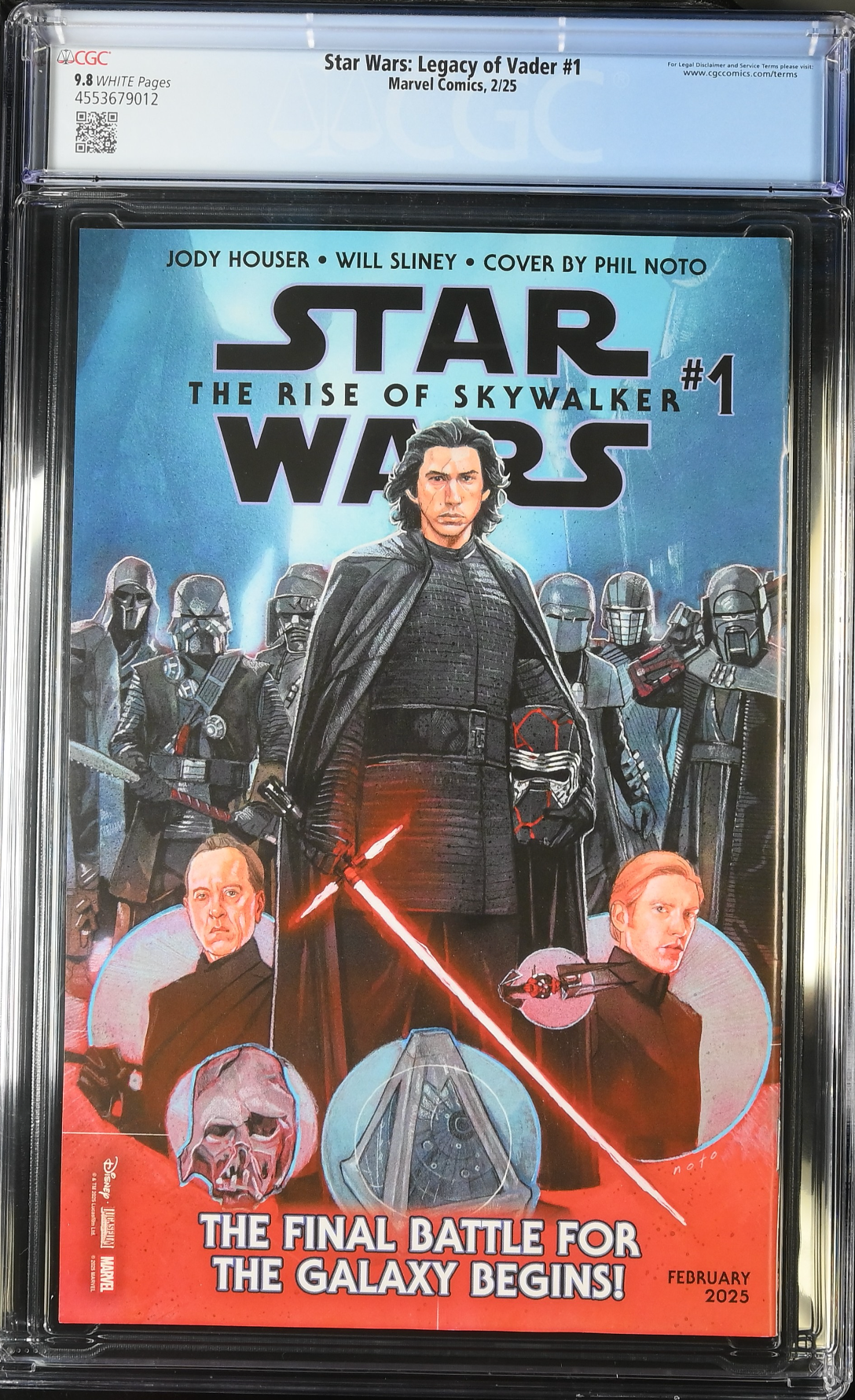 Star Wars: Legacy of Vader #1 CGC 9.8