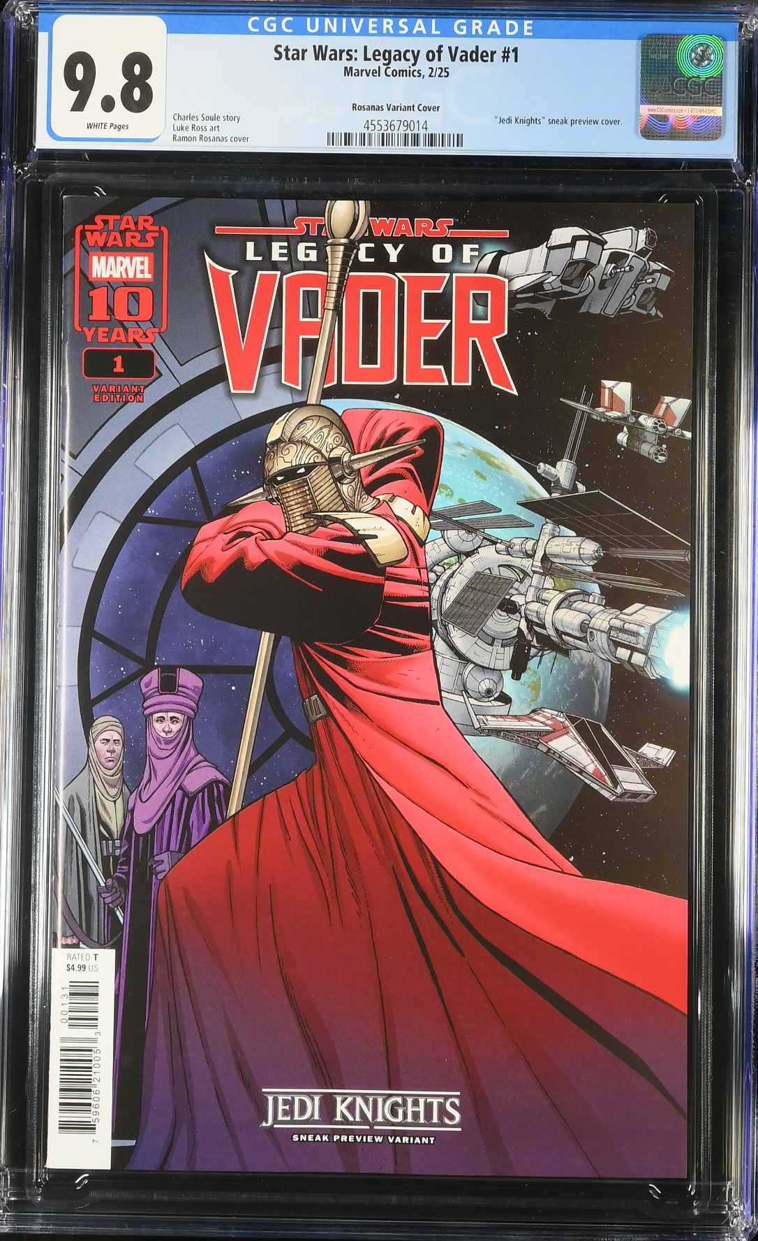 Star Wars: Legacy of Vader #1 Rosanas Variant CGC 9.8