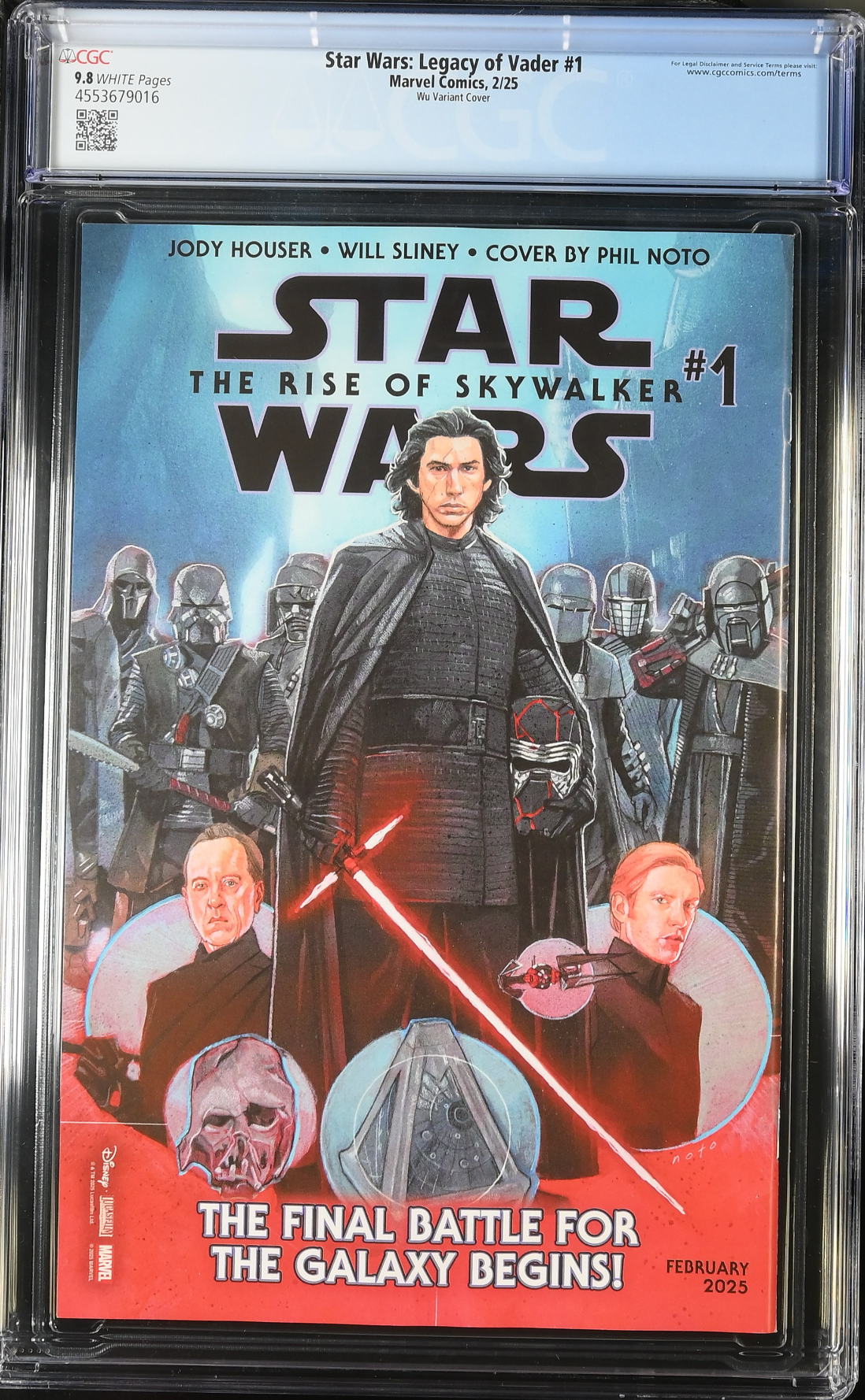 Star Wars: Legacy of Vader #1 Wu Variant CGC 9.8