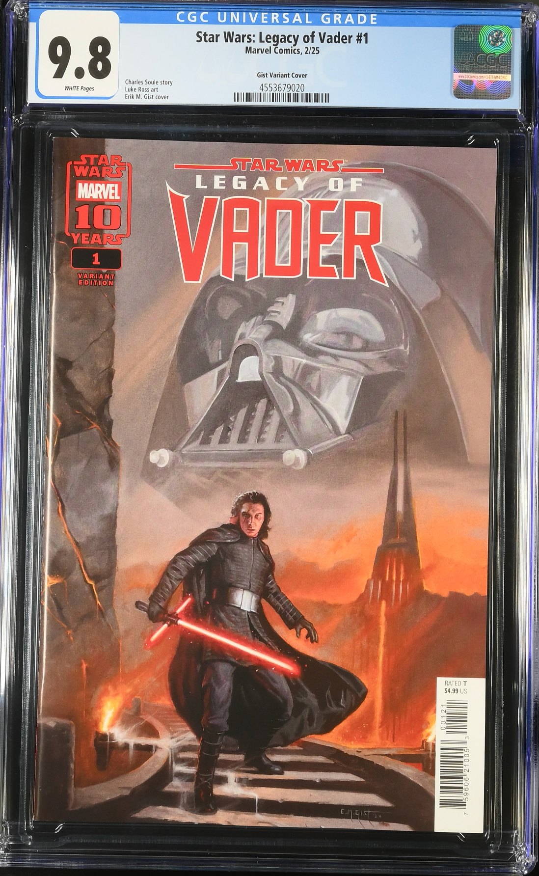 Star Wars: Legacy of Vader #1 Gist Variant CGC 9.8