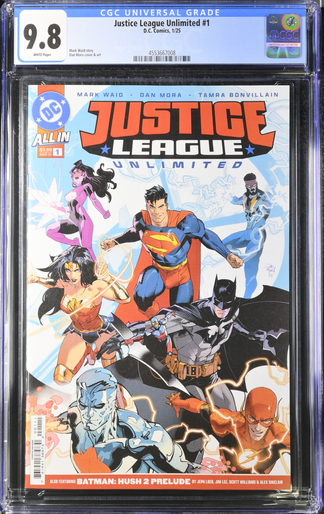 Justice League Unlimited #1 CGC 9.8