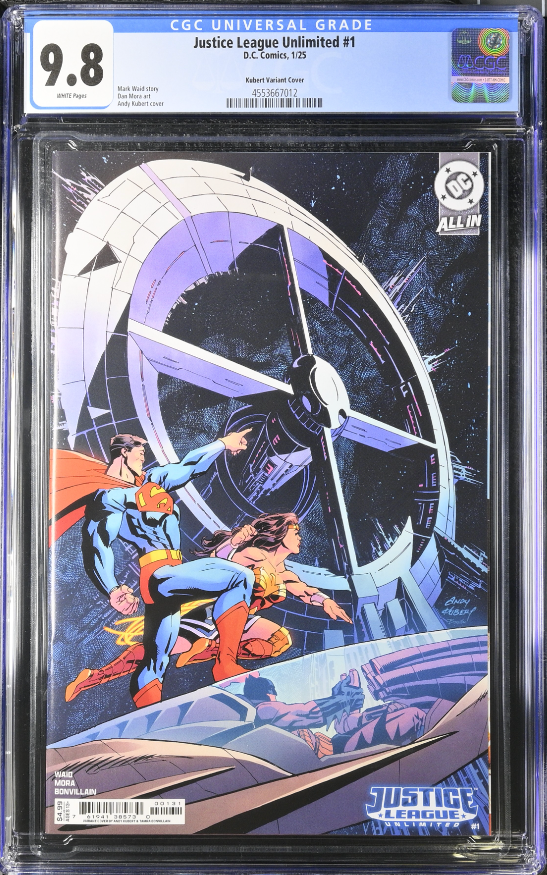 Justice League Unlimited #1 Kubert Variant CGC 9.8