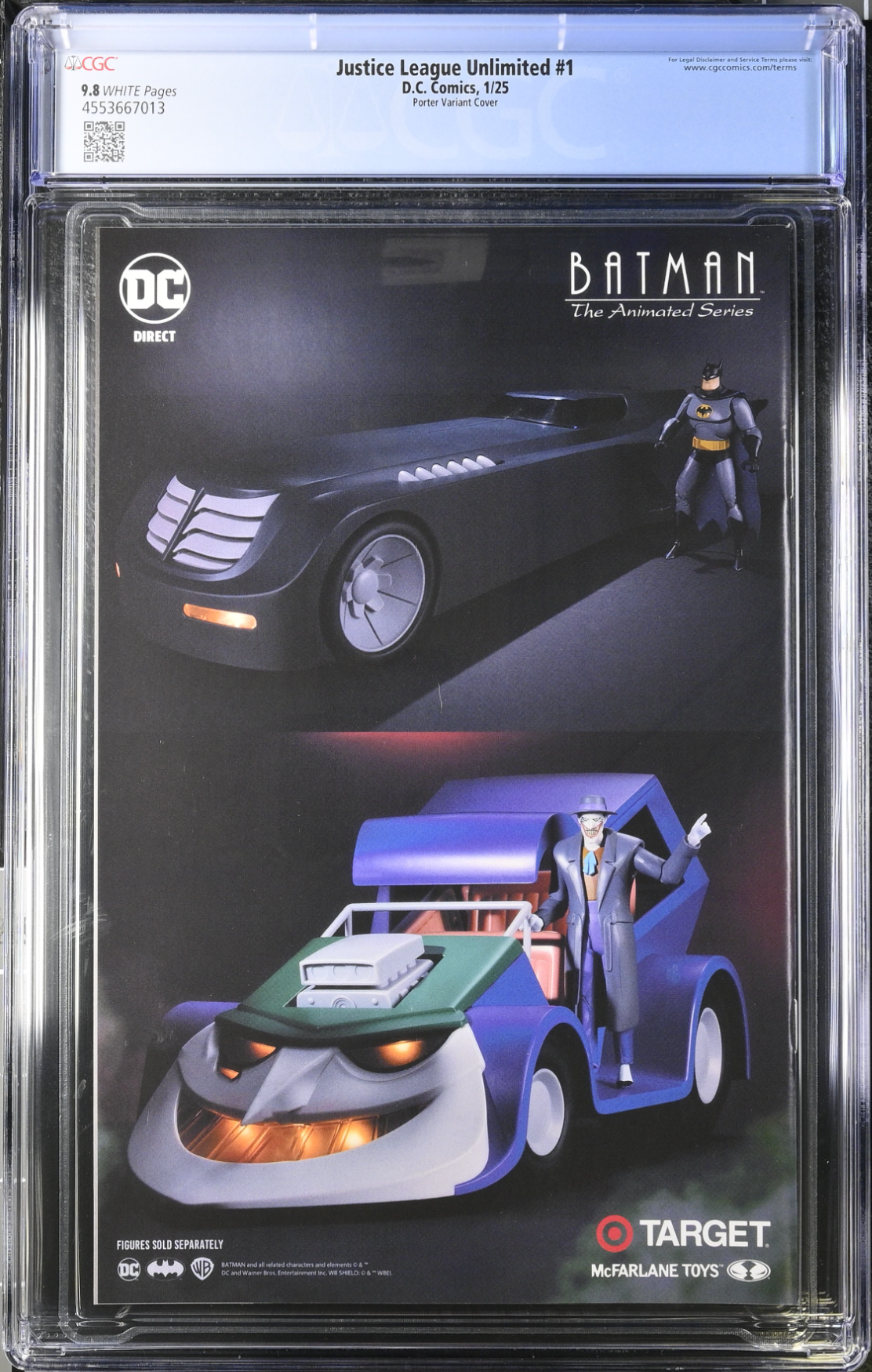 Justice League Unlimited #1 Porter Variant CGC 9.8