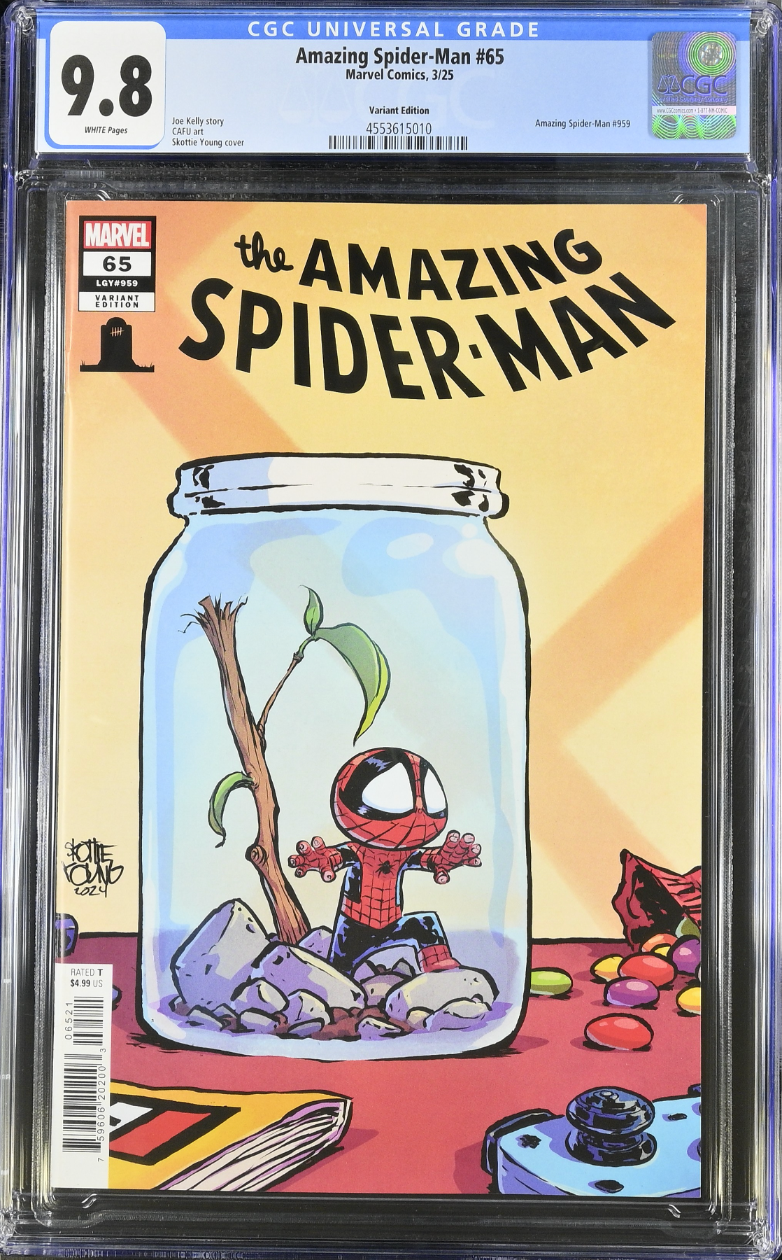 Amazing Spider-Man #65 Young 8 Deaths of Spider-Man Variant CGC 9.8