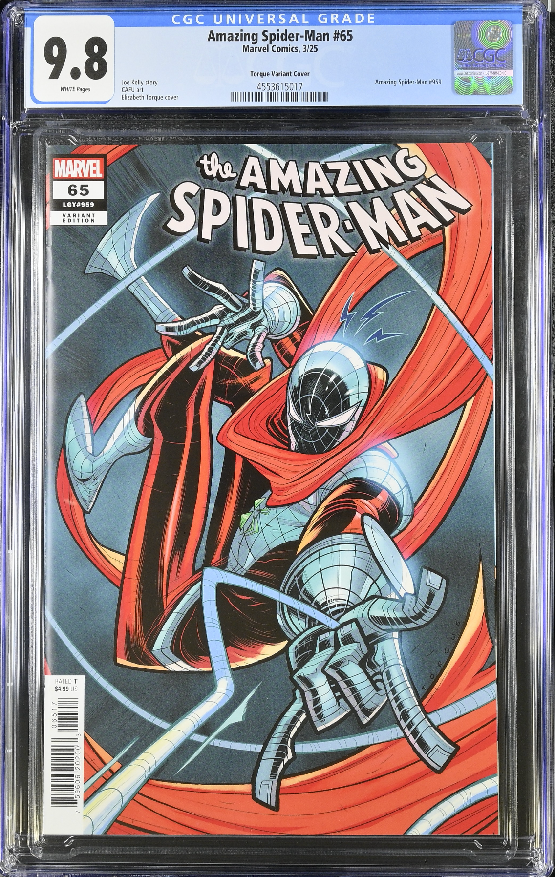Amazing Spider-Man #65 Torque 1:25 Retailer Incentive Variant CGC 9.8