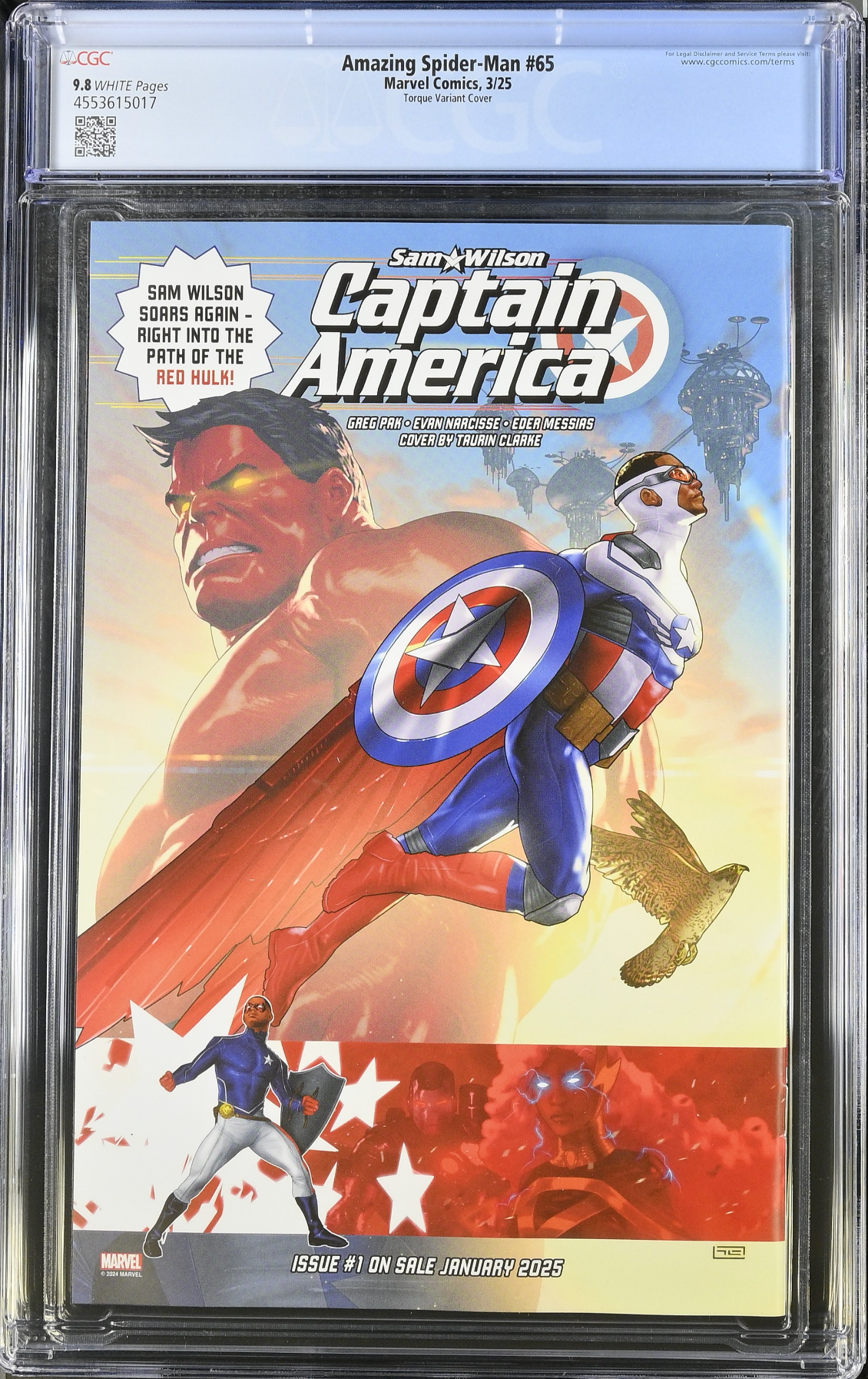Amazing Spider-Man #65 Torque 1:25 Retailer Incentive Variant CGC 9.8