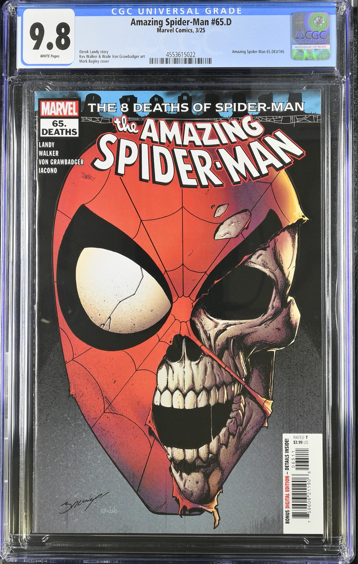 Amazing Spider-Man #65.Deaths CGC 9.8