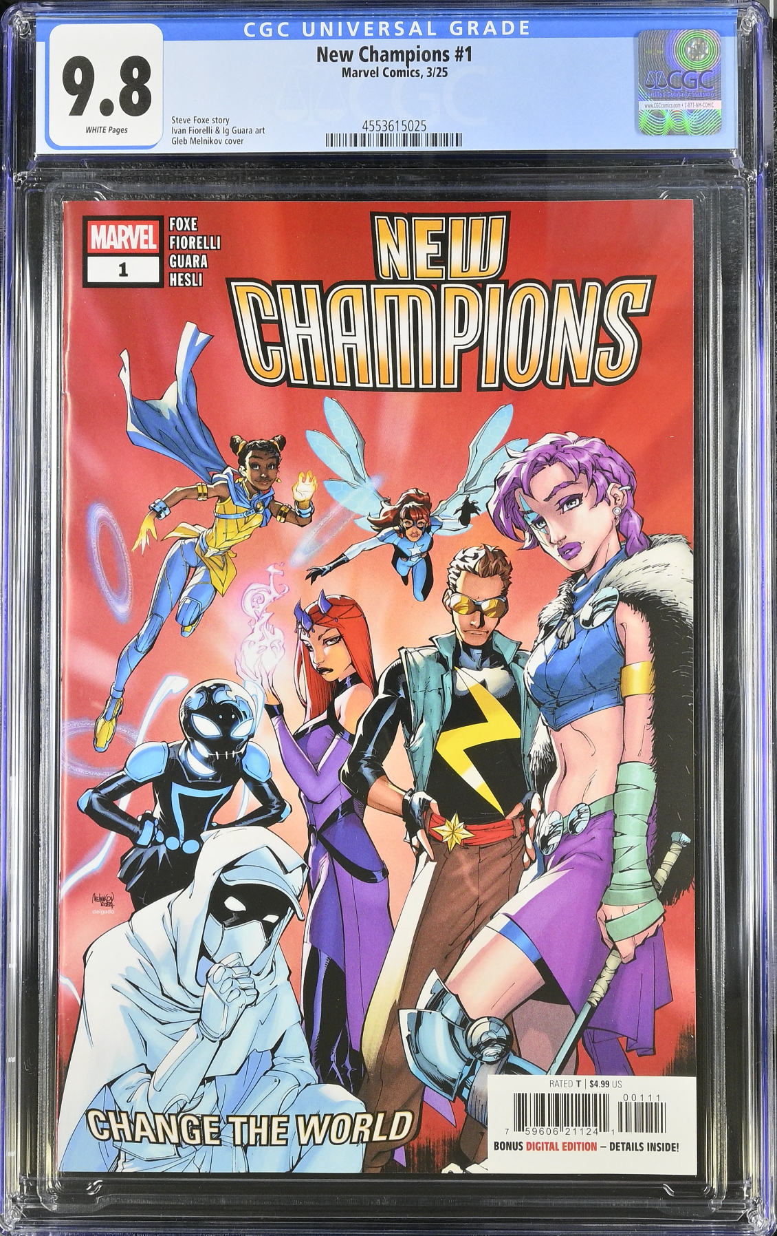 New Champions #1 CGC 9.8