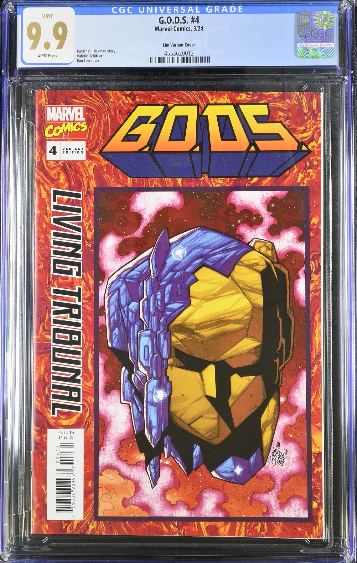 G.O.D.S. #4 Lim Variant CGC 9.9