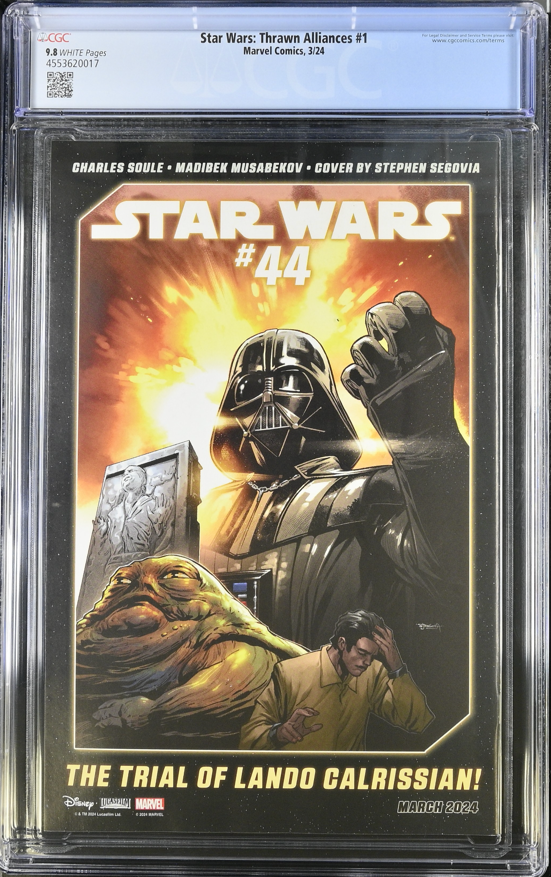 Star Wars: Thrawn Alliances #1 CGC 9.8