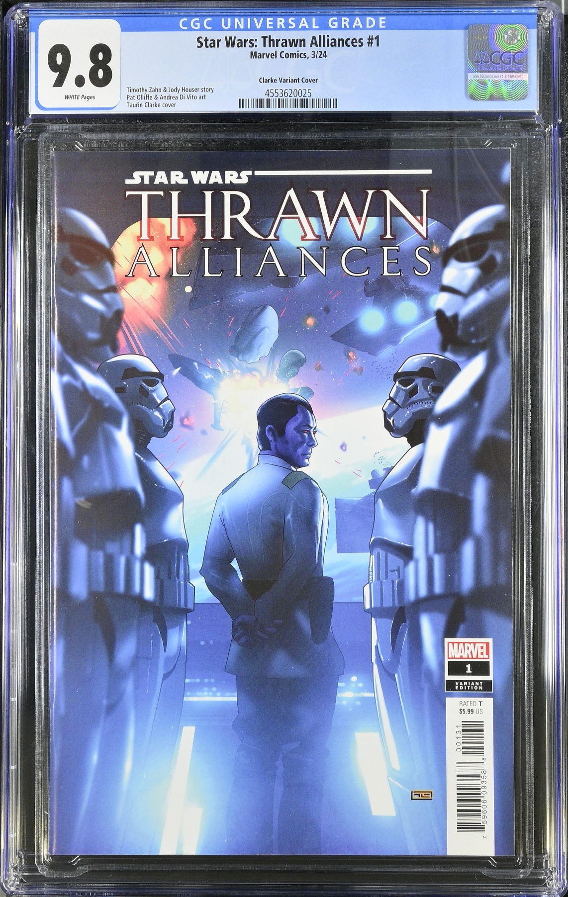 Star Wars: Thrawn Alliances #1 Clarke Variant CGC 9.8