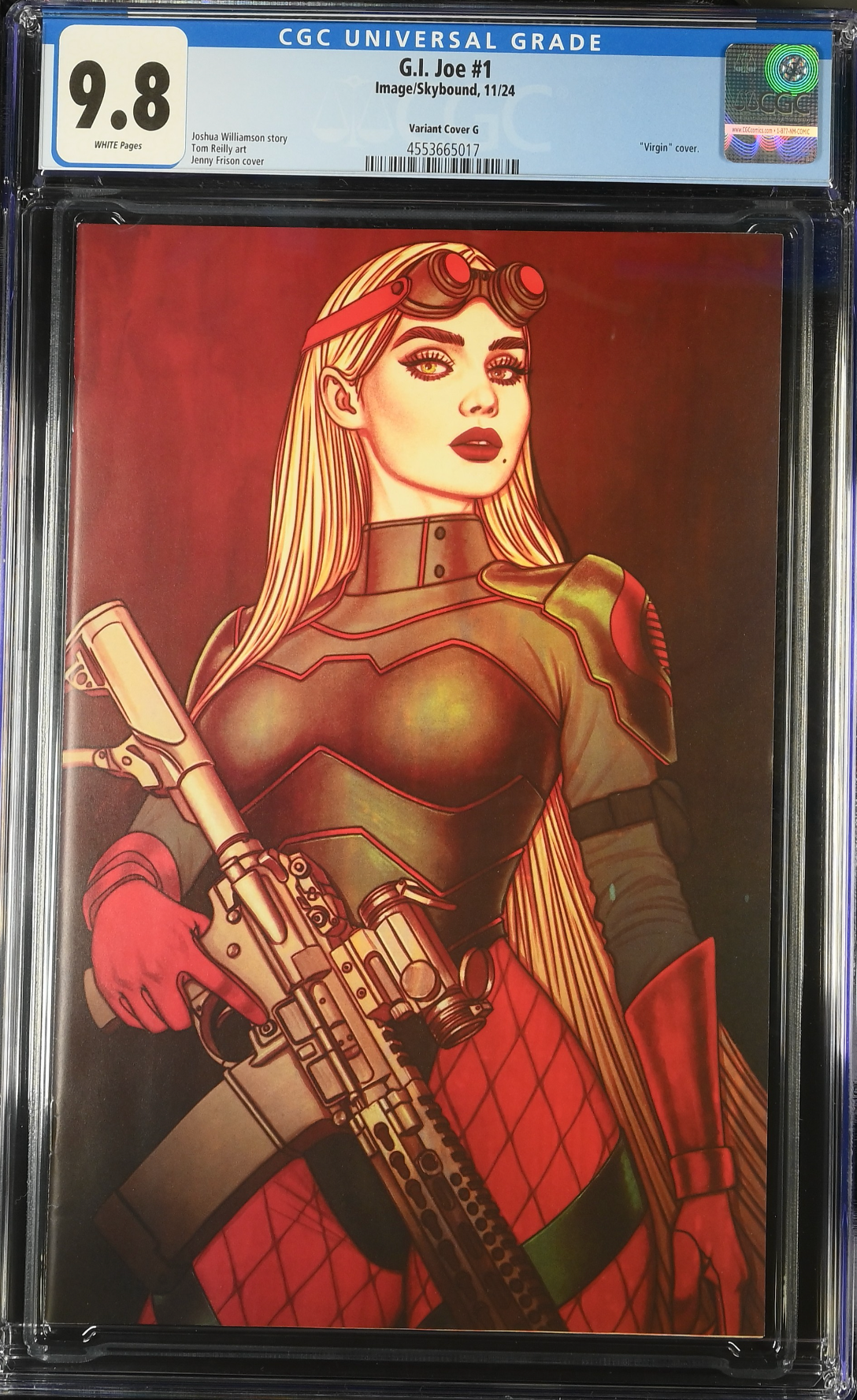 G.I. Joe #1 - Cover G - Frison Variant CGC 9.8