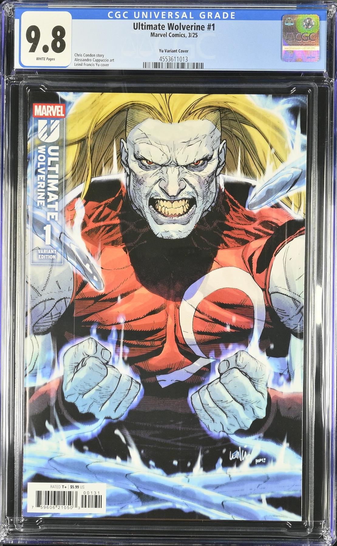 Ultimate Wolverine #1 Yu Variant CGC 9.8