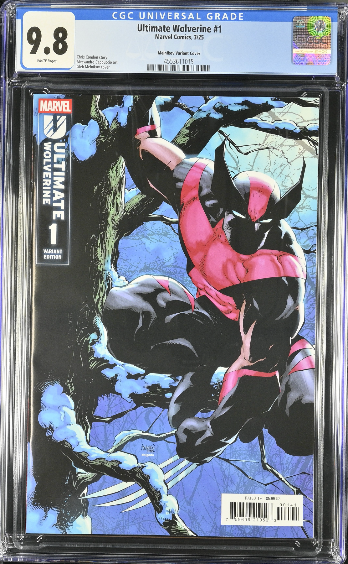 Ultimate Wolverine #1 Melnikov Variant CGC 9.8