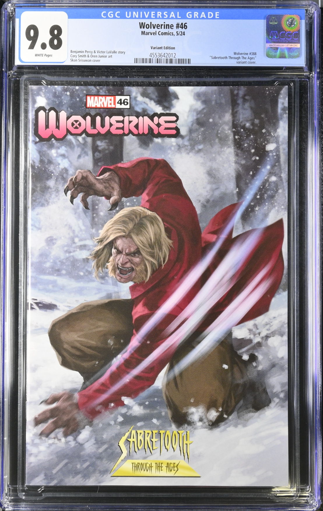 Wolverine #46 Skan Variant CGC 9.8