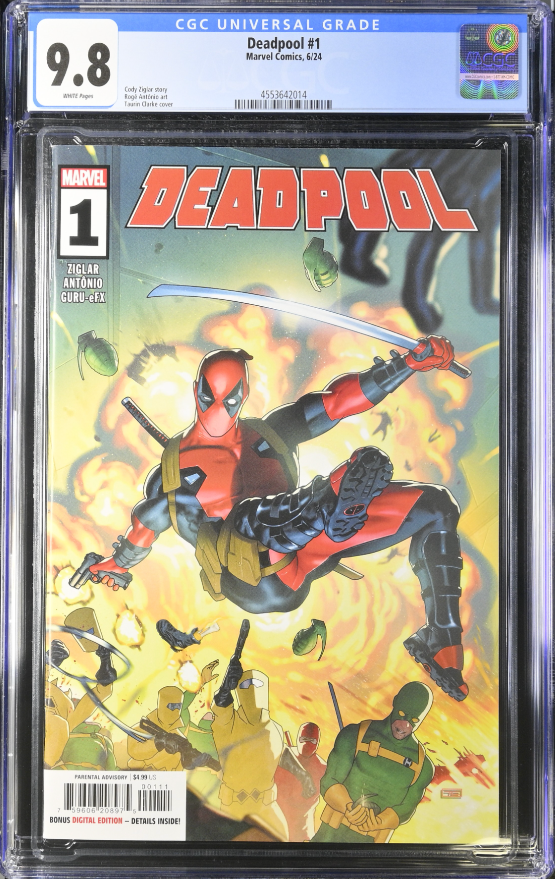 Deadpool #1 CGC 9.8