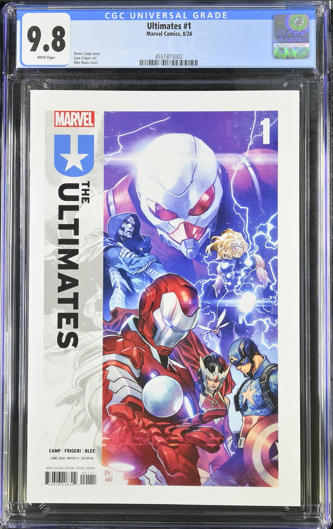 The Ultimates #1 CGC 9.8