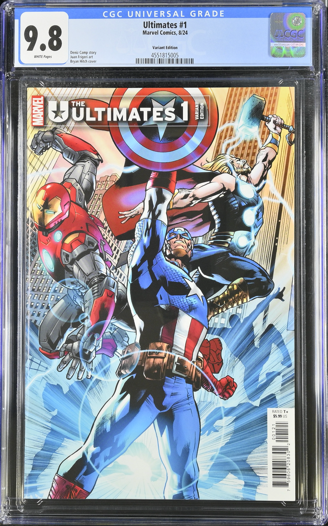 The Ultimates #1 Hitch Variant CGC 9.8