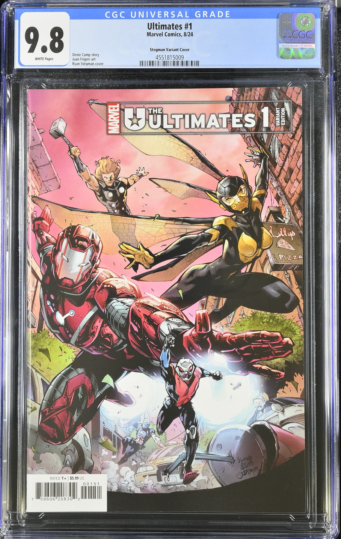 The Ultimates #1 Stegman Variant CGC 9.8