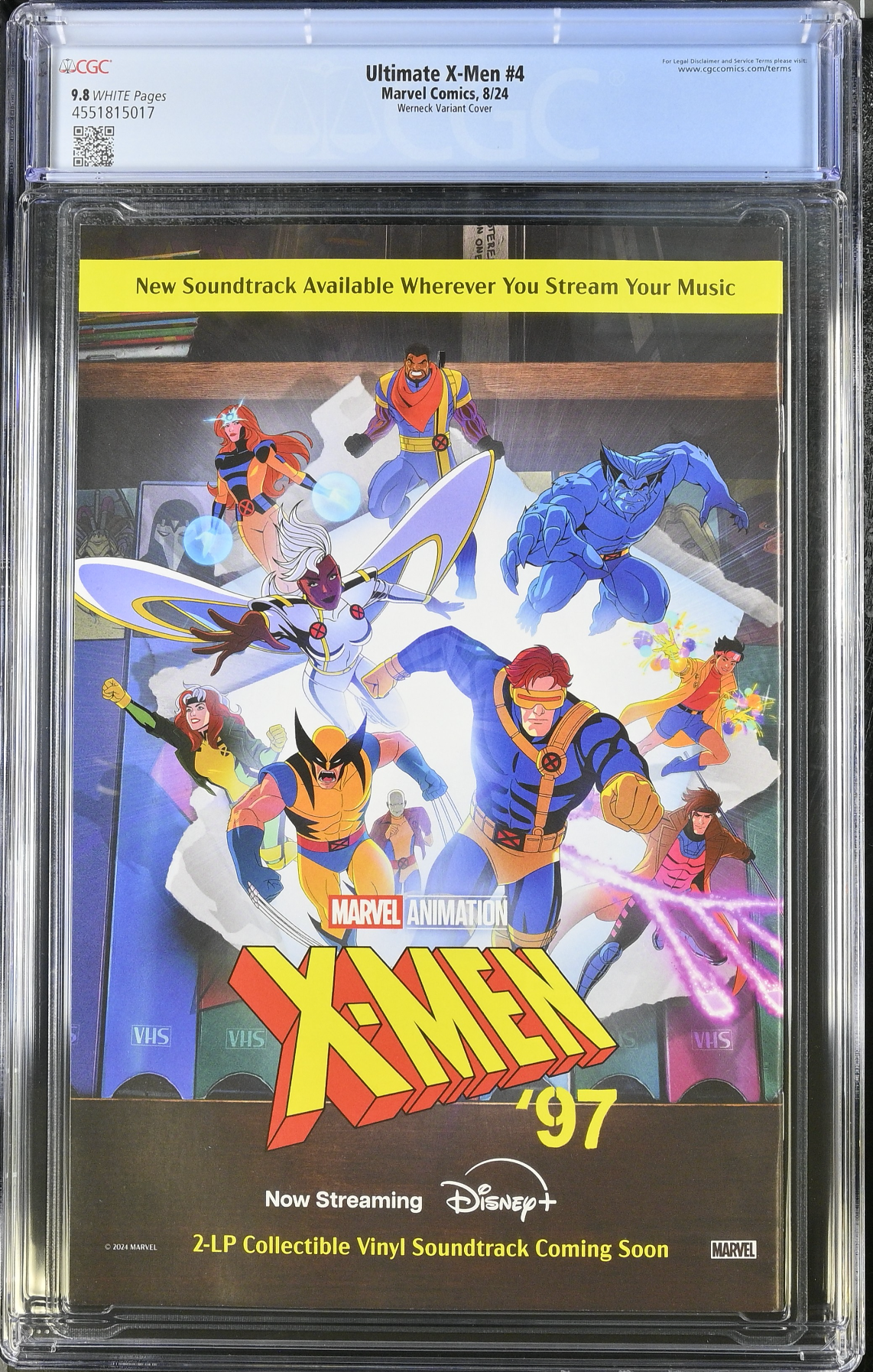 Ultimate X-Men #4 Werneck Variant CGC 9.8