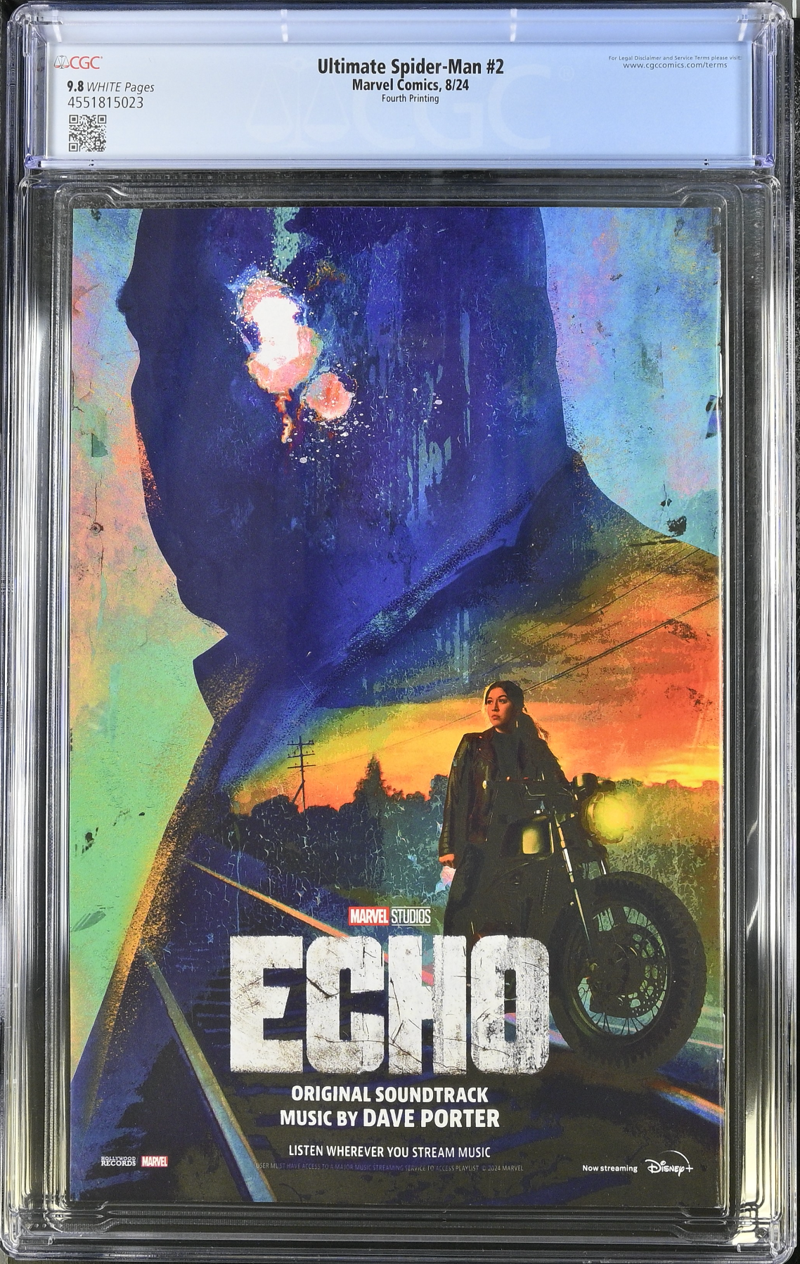Ultimate Spider-Man #2 Fourth Printing Checchetto Variant CGC 9.8