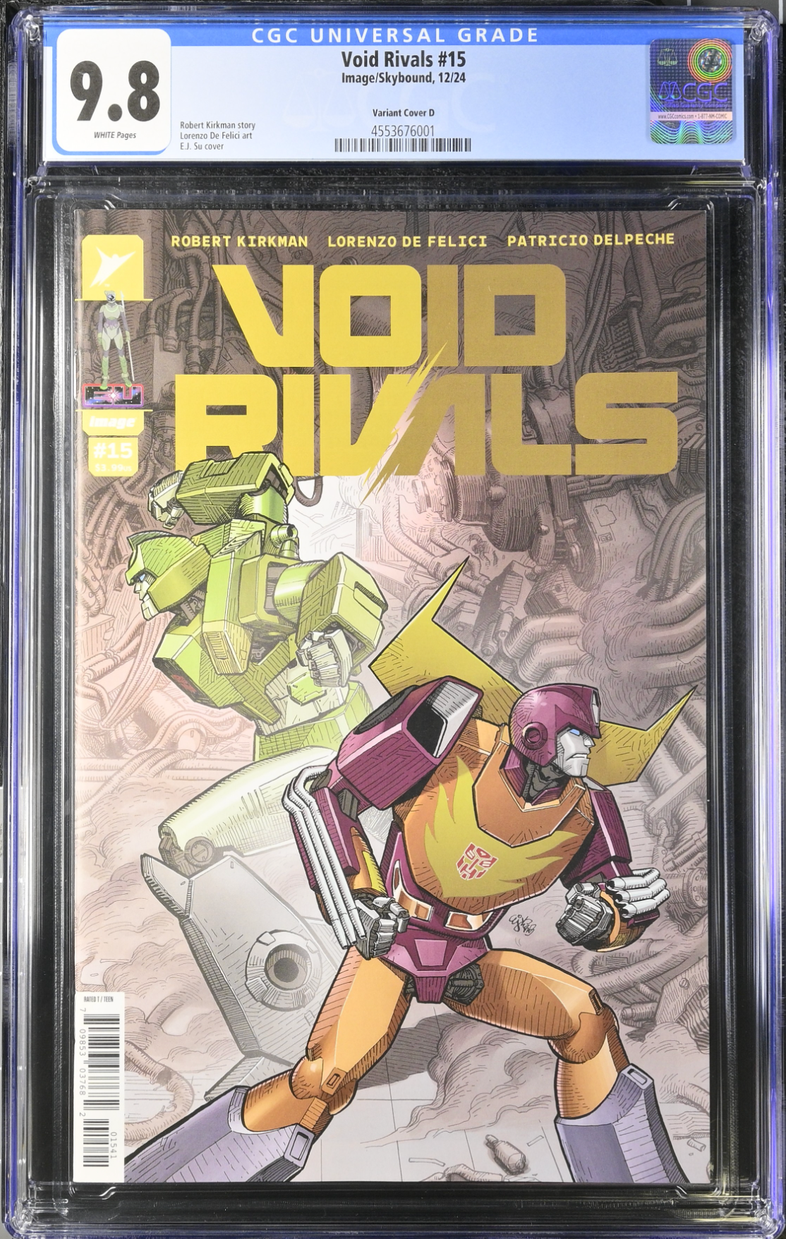 Void Rivals #15 Su 1:25 Retailer Incentive Variant CGC 9.8