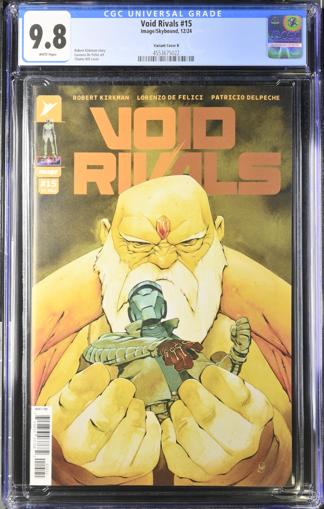 Void Rivals #15 Hill Variant CGC 9.8