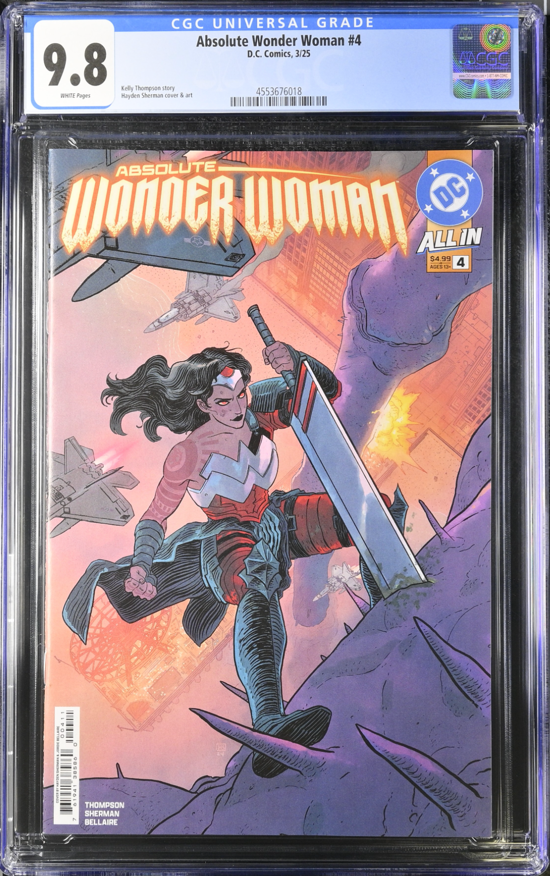 Absolute Wonder Woman #4 CGC 9.8