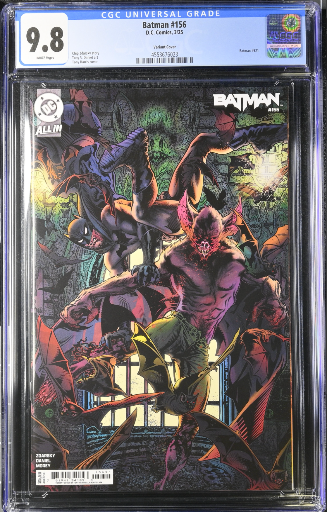 Batman #156 Harris Variant CGC 9.8