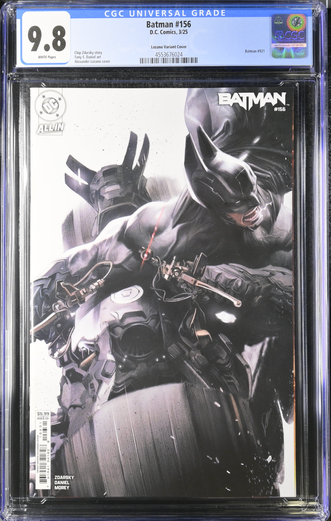 Batman #156 Lozano Variant CGC 9.8