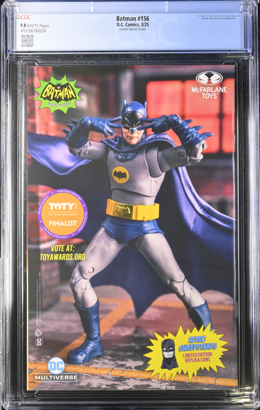 Batman #156 Lozano Variant CGC 9.8