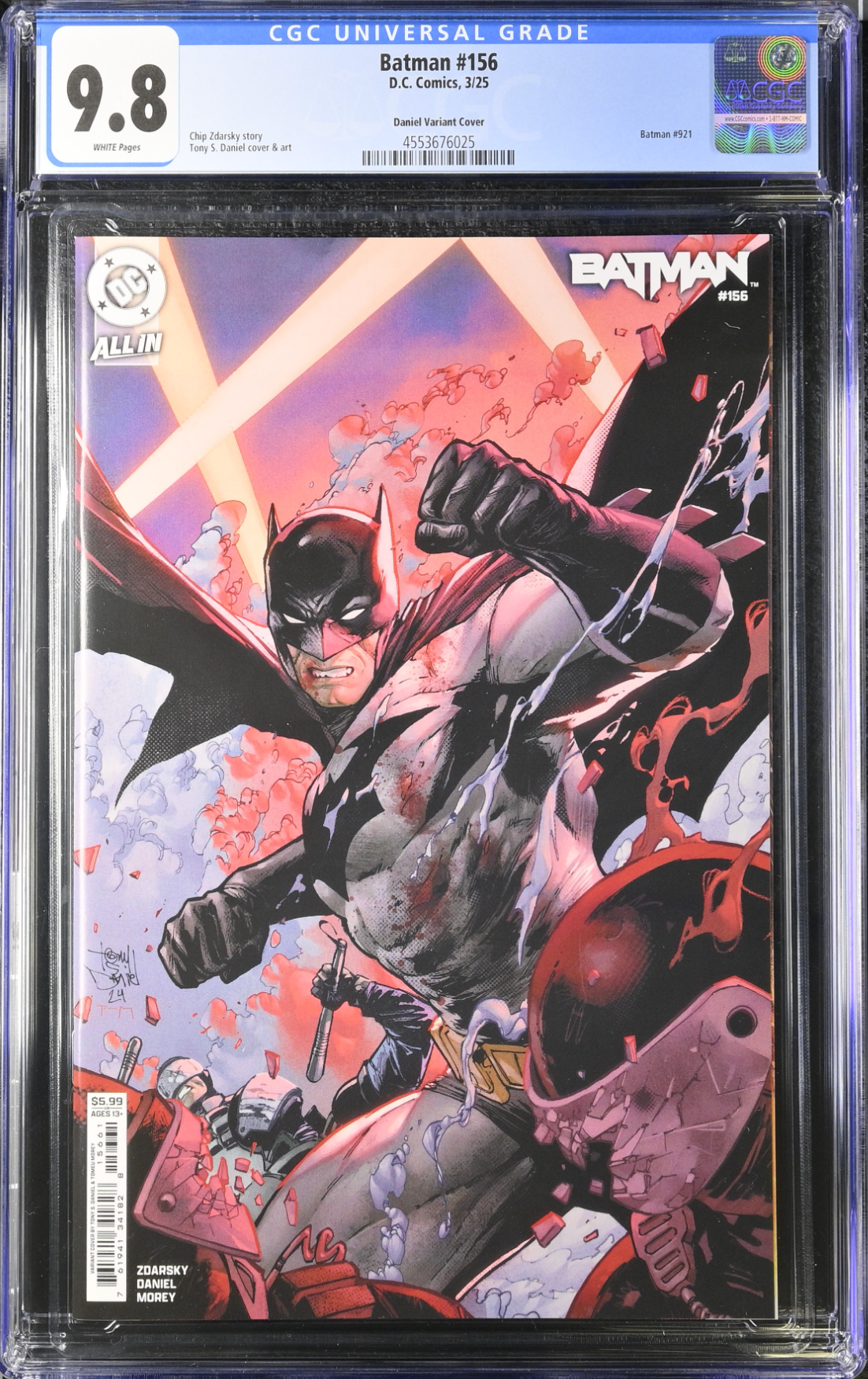 Batman #156 Daniel Variant CGC 9.8