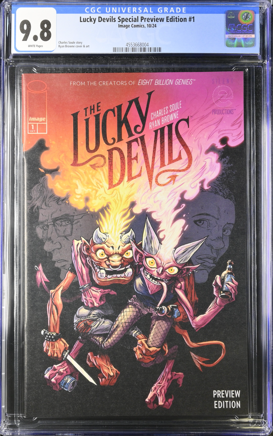 Lucky Devils Special Preview Edition #1 CGC 9.8