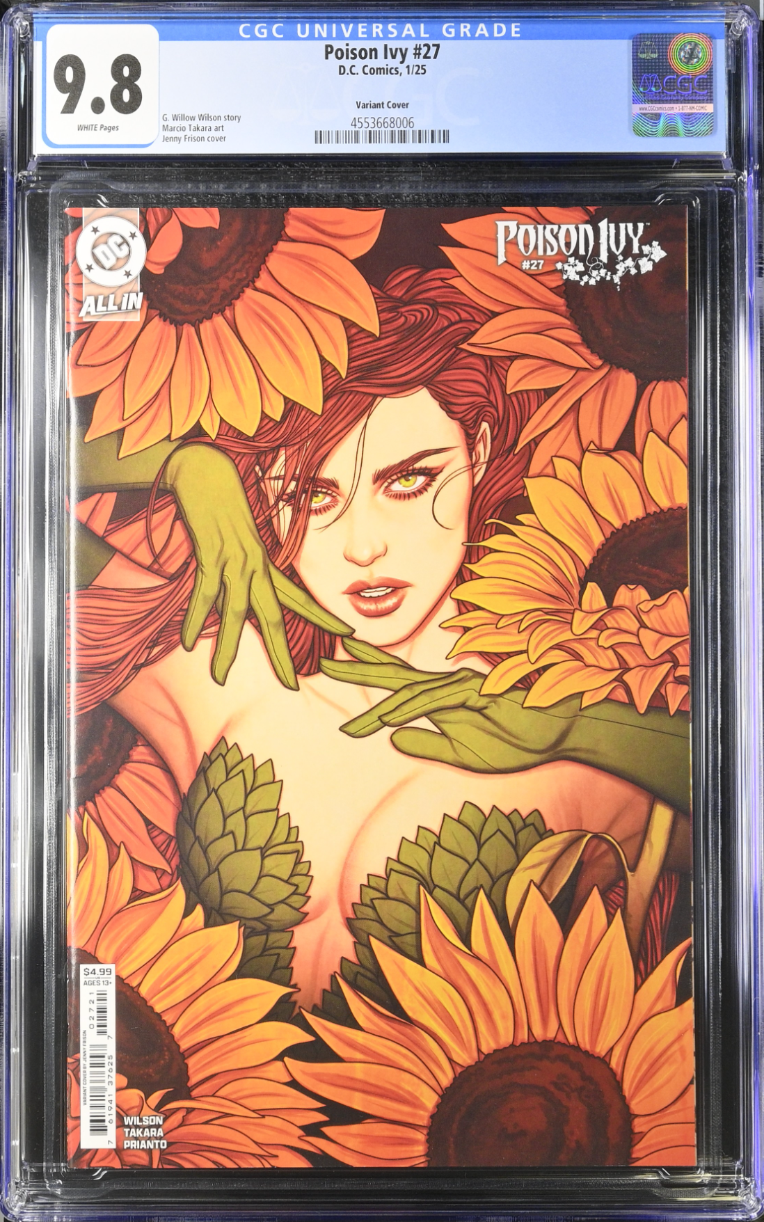 Poison Ivy #27 Frison Variant CGC 9.8