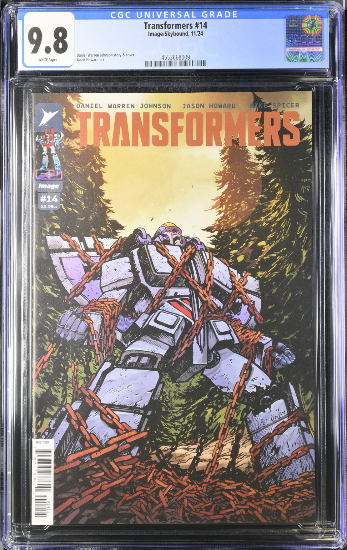 Transformers #14 CGC 9.8