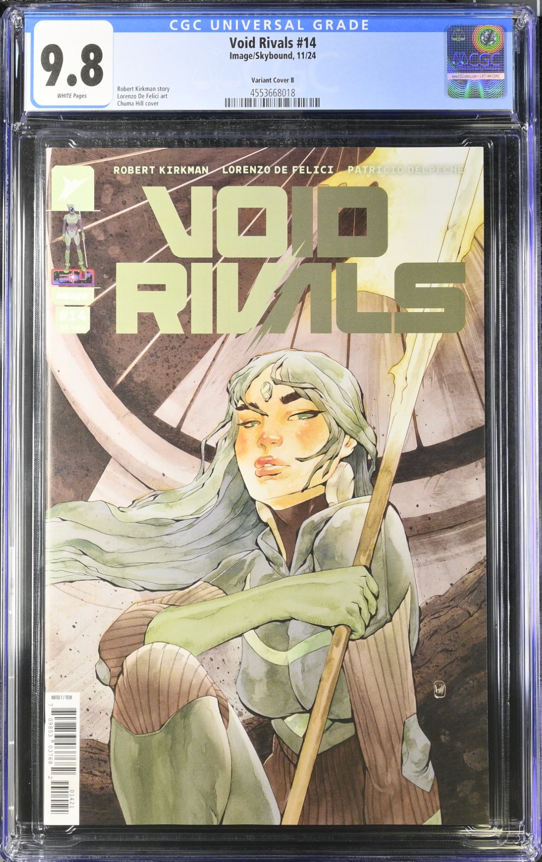 Void Rivals #14 Hill Variant CGC 9.8