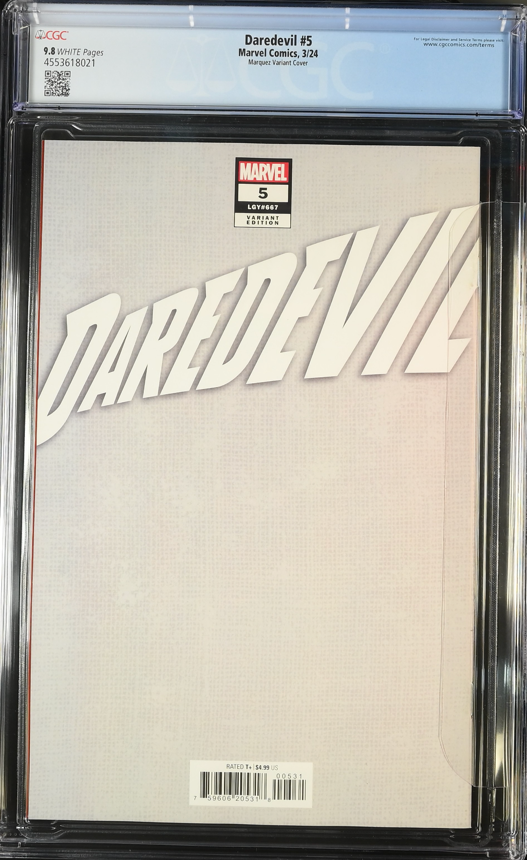 Daredevil #5 Marquez Variant CGC 9.8