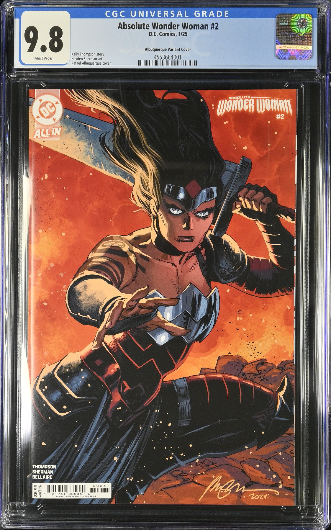 Absolute Wonder Woman #2 Albuquerque Variant CGC 9.8