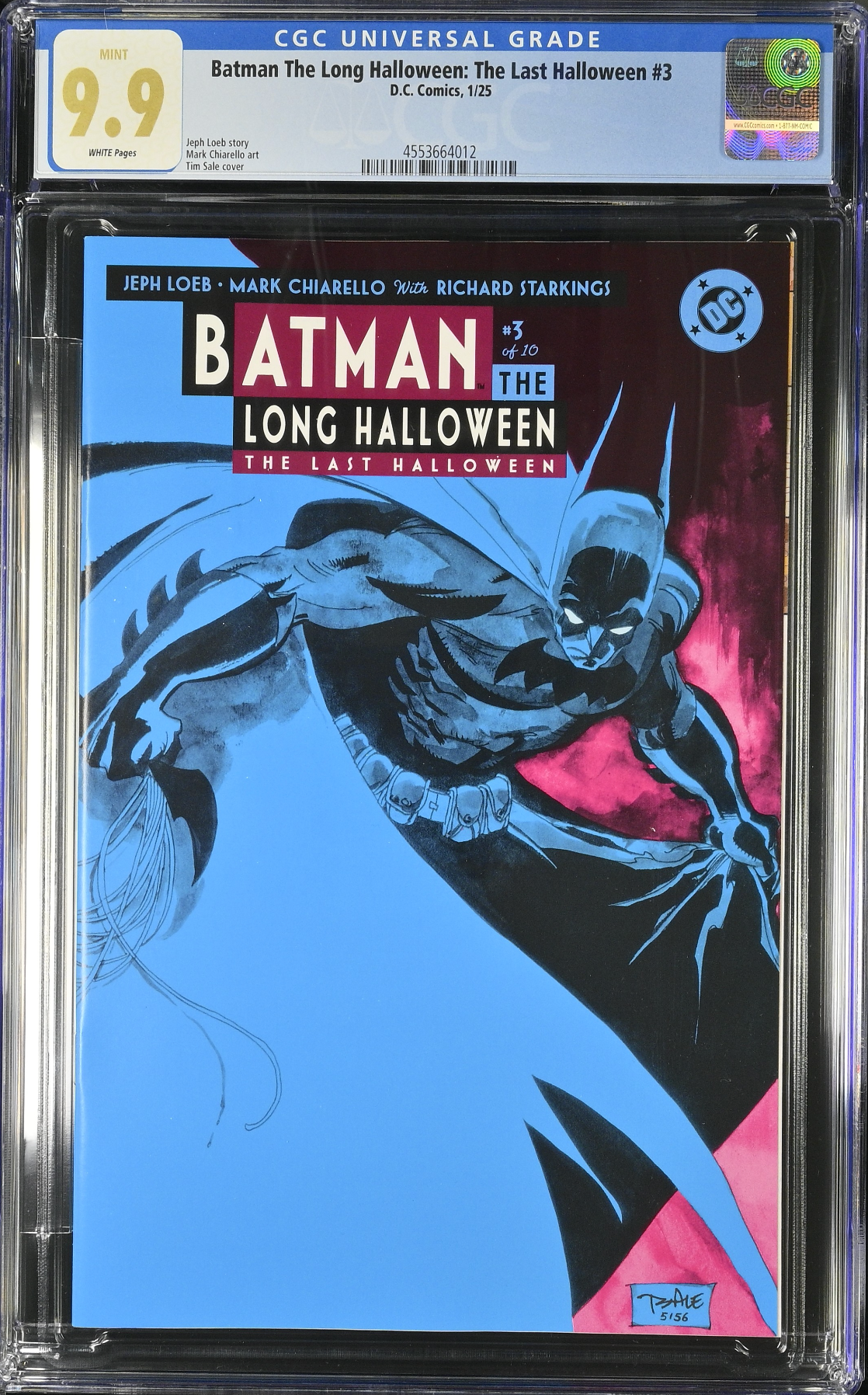 Batman: The Long Halloween - The Last Halloween #3 CGC 9.9